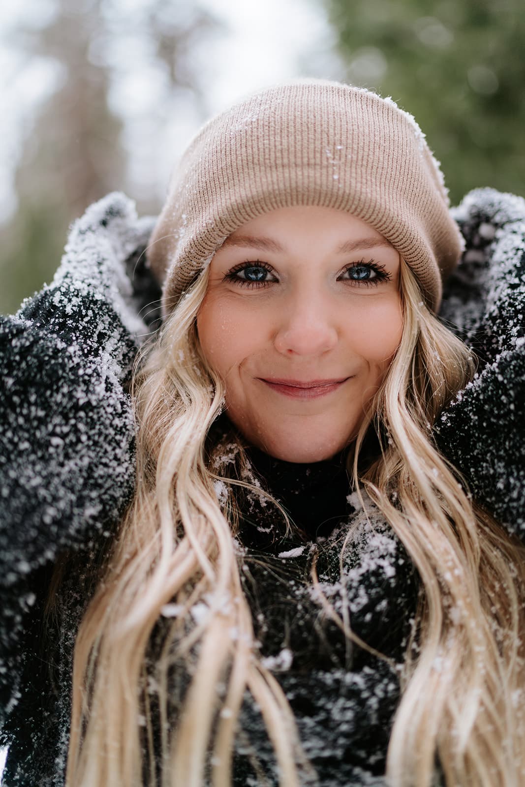 Couple portrait in soft natural light