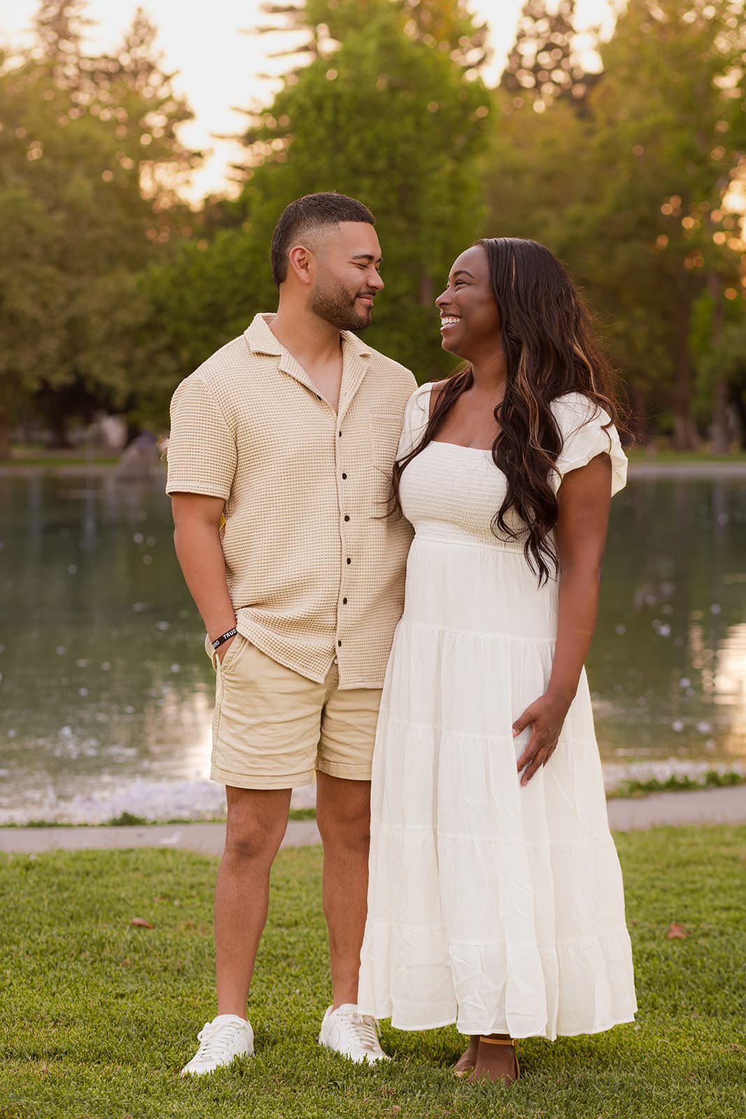Family session outdoors