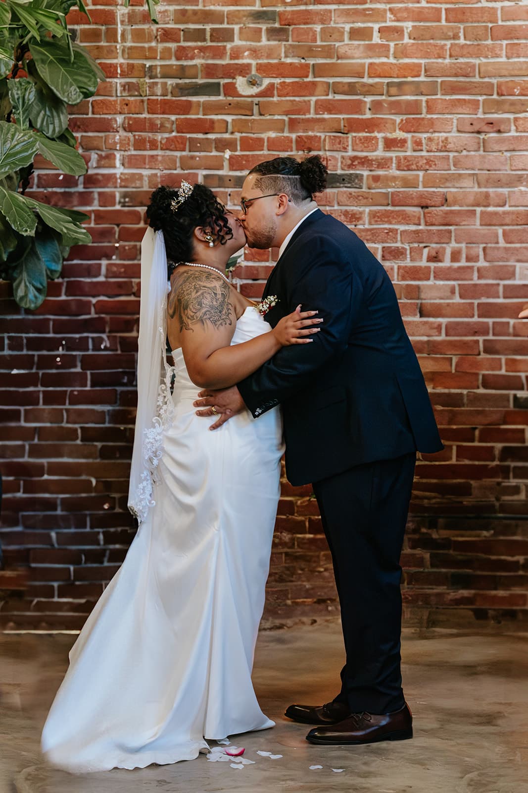 Family together outdoors